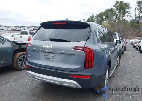 2022 Kia Telluride Lx из США, поврежденный, VIN 5XYP2DHCXNG306896